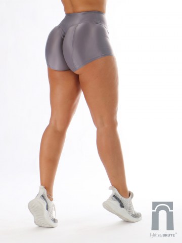 Hotpants in thin grey nylon 4 IMG_2849